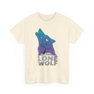 Lone Wolf in the Forest T-Shirt dark forest aesthetic