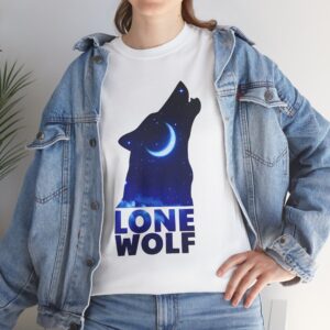 Lone Wolf T-Shirt symbol of independence