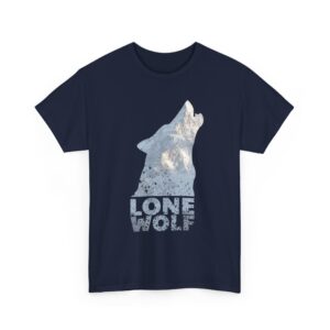 Lone Wolf in the Forest T-Shirt hiking outfit idea