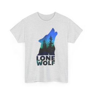 Lone Wolf T-Shirt premium cotton front look