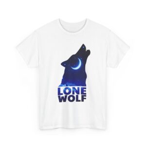 Lone Wolf T-Shirt forest mystery theme