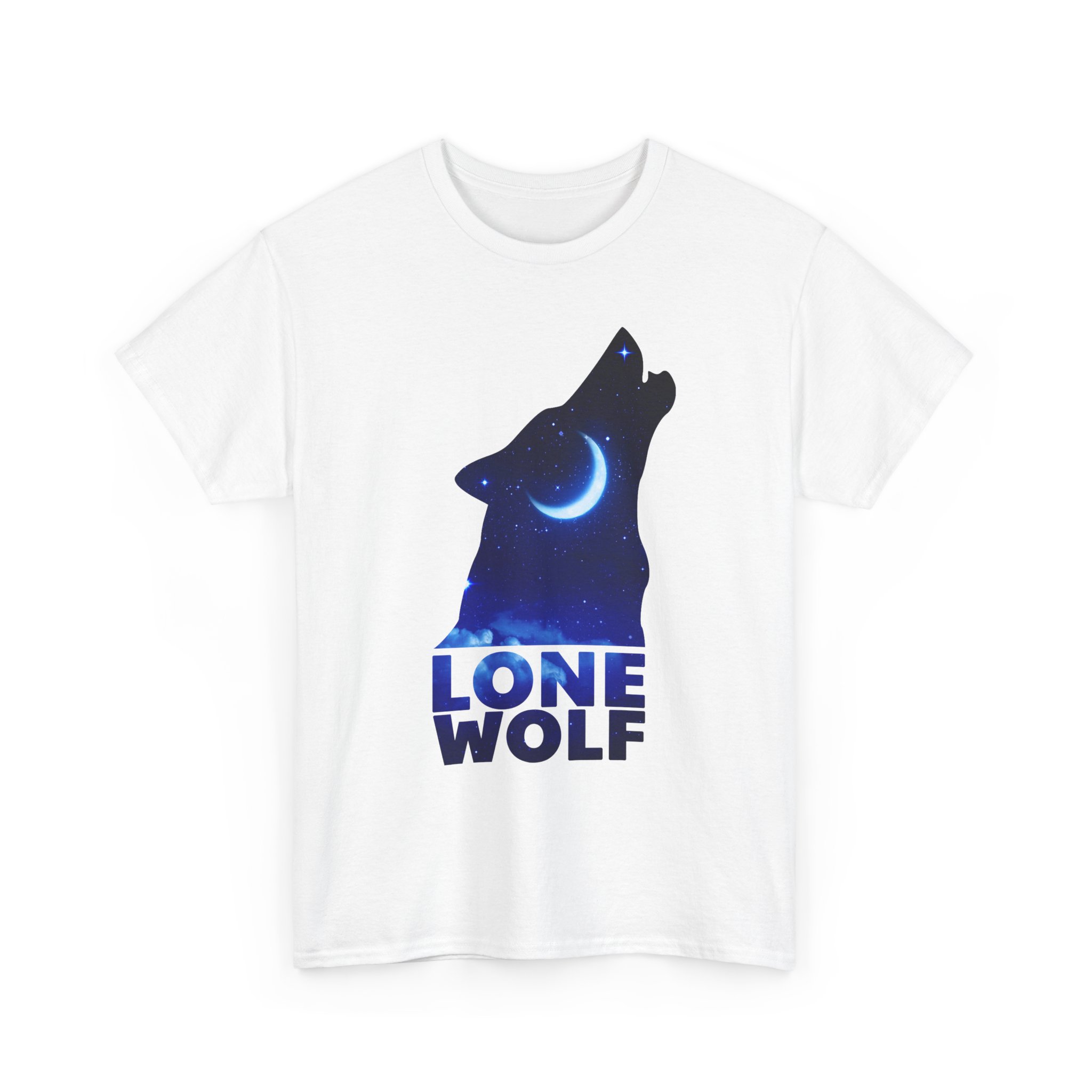 Lone Wolf T-Shirt forest mystery theme