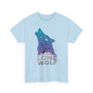 Lone Wolf in the Forest T-Shirt woodland scenery