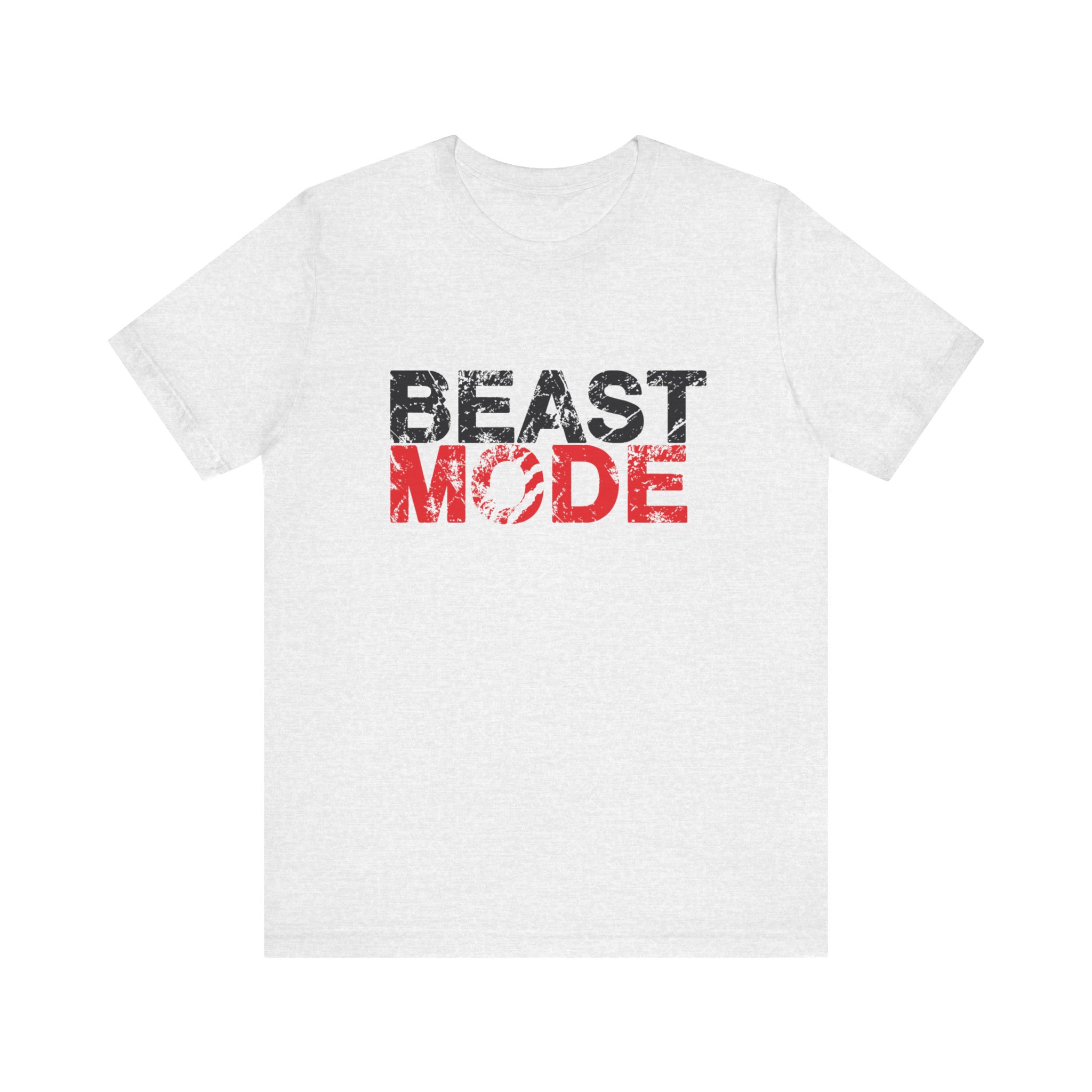 Beast Mode T-shirt close-up of print