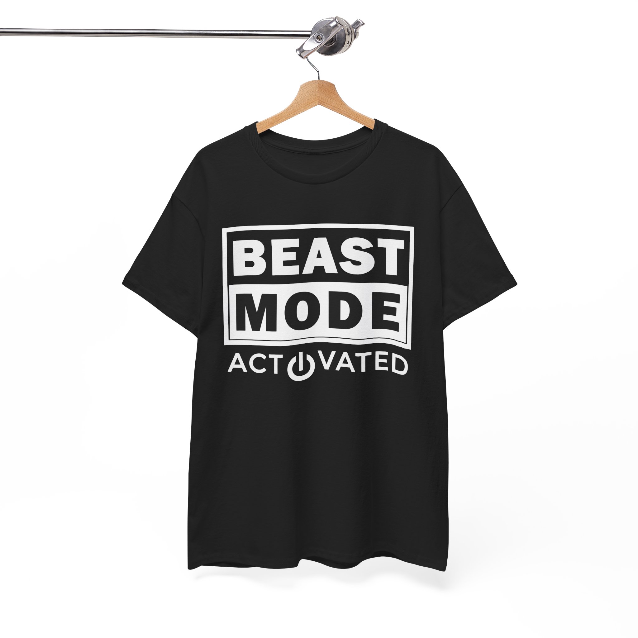 Beast Mode T-Shirt back view unisex fit